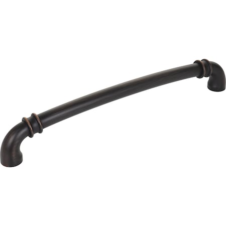 Jeffrey Alexander 18" Center-to-Center Brushed Oil Rubbed Bronze Marie Appliance Handle 445-18DBAC